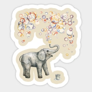 Elephant dreams Sticker